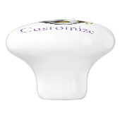 Mardi Gras Mask Thunder_Cove Keramikknauf (Seitenansicht)