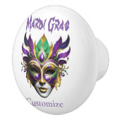 Mardi Gras Mask Thunder_Cove Keramikknauf (Rechts)
