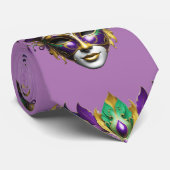 Mardi Gras Mask Thunder_Cove Krawatte (Gerollt)