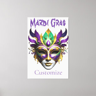 Mardi Gras Mask Thunder_Cove Leinwanddruck
