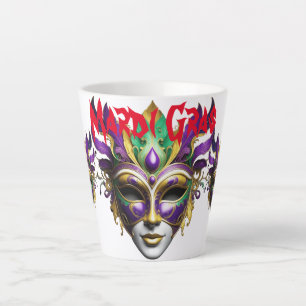 Mardi Gras Mask Thunder_Cove Milchtasse