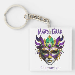 Mardi Gras Mask Thunder_Cove Schlüsselanhänger