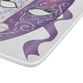 Mardi Gras Mask Thunder_Cove Schneidebrett (Ecke)