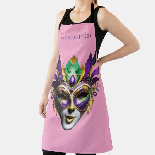 Mardi Gras Mask Thunder_Cove Schürze (InSitu)