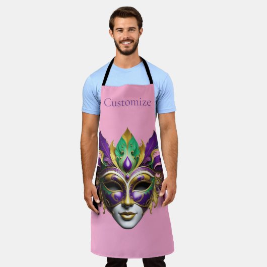 Mardi Gras Mask Thunder_Cove Schürze (Getragen)