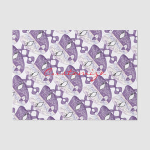 Mardi Gras Mask Thunder_Cove Seidenpapier