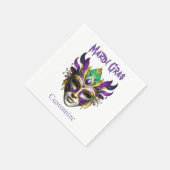 Mardi Gras Mask Thunder_Cove Serviette (Ecke)
