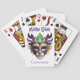 Mardi Gras Mask Thunder_Cove Spielkarten