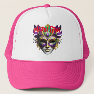 Mardi Gras Mask Thunder_Cove Truckerkappe