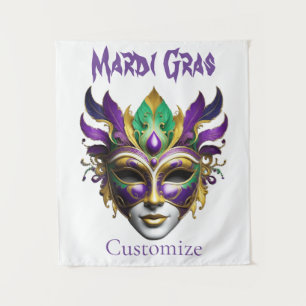 Mardi Gras Mask Thunder_Cove Wandteppich