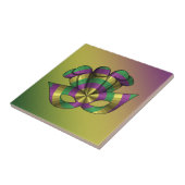 Mardi Gras Mask Tile Fliese (Seite)