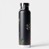 Mardi Gras Mask Trinkflasche (Rechts)