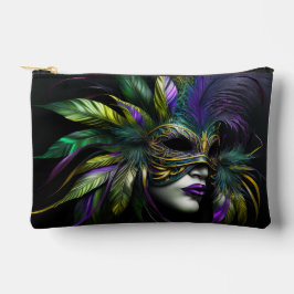 Mardi Gras Mask Zubehörtasche