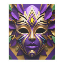 Mardi Gras Maske 1 Carnival Spirit Wall