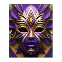 Mardi Gras Maske 1 Karneval Spirit