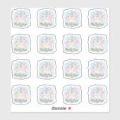 Mardi Gras Maske! Aufkleber (Blatt)