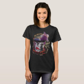 Mardi Gras Maske Bunt T-Shirt (Vorne ganz)