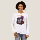 Mardi Gras Maske Bunt Tri-Blend Shirt (Vorderseite voll)