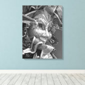 Mardi Gras-Maske Leinwanddruck (Insitu (Holzboden))