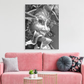 Mardi Gras-Maske Leinwanddruck (Insitu (Wohnzimmer))