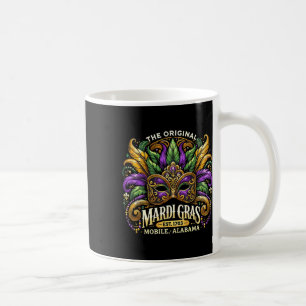 Mardi Gras Maske Mardi Gras Karneval Feier Kaffeetasse