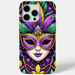 Mardi Gras maske/perlen/Lilie Case-Mate iPhone Hülle