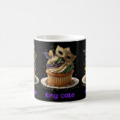 Mardi Gras Masked Cupcake Celebration Kaffeetasse (Mittel)