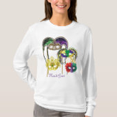 Mardi Gras Masken 1 T - Shirt (Vorderseite)