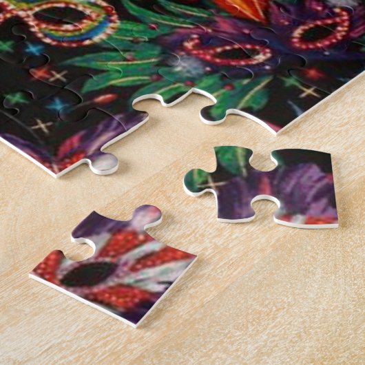 Mardi Gras Masken 2 Puzzle (Seite)