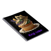 Mardi Gras Masken-Cupcake-Feier Notizblock (Rechte Seite)