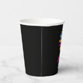 Mardi Gras Masken Paper Cup Pappbecher (Rechts)