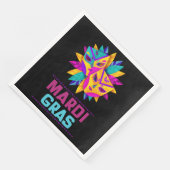 Mardi Gras Masken Papier Napkins Serviette (Ecke)