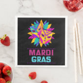 Mardi Gras Masken Papier Napkins Serviette (Beispiel)