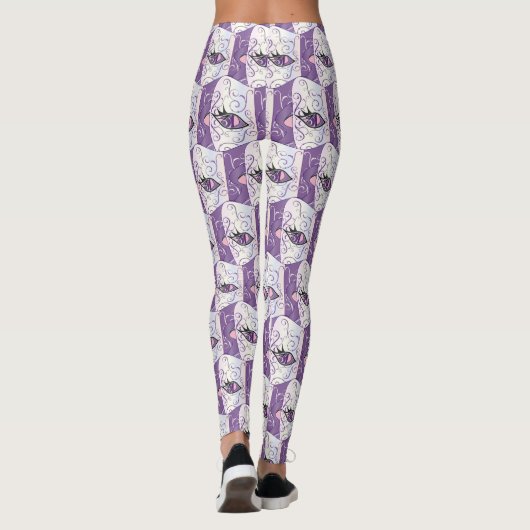 Mardi gras masken Thunder_Cove Leggings (Rückseite)