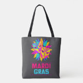 Mardi Gras Masken-Tragetasche Tasche (Rückseite)