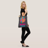 Mardi Gras Masken-Tragetasche Tasche (Am Model)