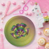 Mardi Gras Maskenpapierplatte Pappteller (Party)
