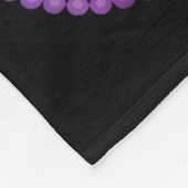Mardi Gras Maskerade Maske Perlen Feder Karneval Fleecedecke (Ecke)