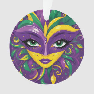 Mardi Gras Maskerade Ornament