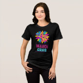 Mardi Gras Masks Celebration Shirt (Vorderseite voll)