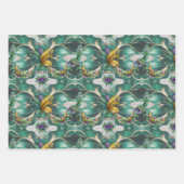 Mardi Gras Masks Geschenkpapier Set (Vorderseite 3)
