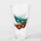 Mardi Gras Masks | März 2019 | Masquerade Glas (Vorderseite)