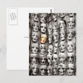 Mardi Gras Masks Postkarte (Vorne/Hinten)