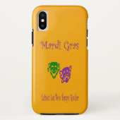 Mardi Gras Masks Rouler Case-Mate iPhone Hülle (Rückseite)