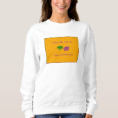 Mardi Gras Masks Rouler Sweatshirt (Vorderseite)