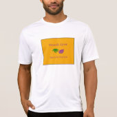 Mardi Gras Masks Rouler T-Shirt (Vorderseite)