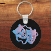Mardi Gras Masks Schlüsselanhänger (Vorderseite)