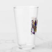 Mardi Gras Masque Glas (Rechts)