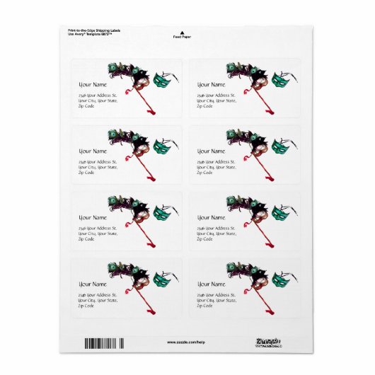 MARDI GRAS MASQUERADE (Vorne)