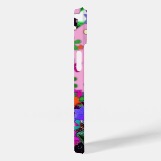 MARDI GRAS MASQUERADE BALL MASK Konfetti Case-Mate iPhone Hülle (Rückseite / Rechts)